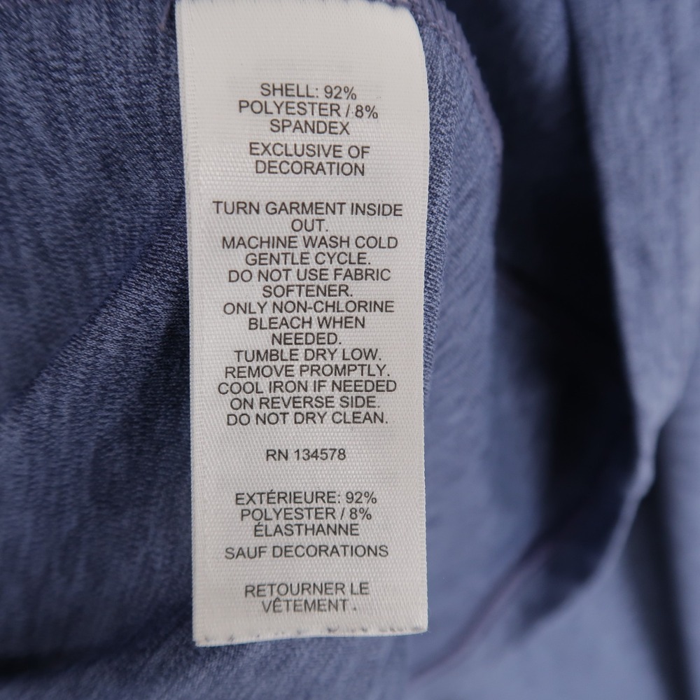 Vineyard Vines On-The-Go Shep Shirt Pullover Mens XXL Blue Heather 1/4 Zip OTG - Picture 7 of 8